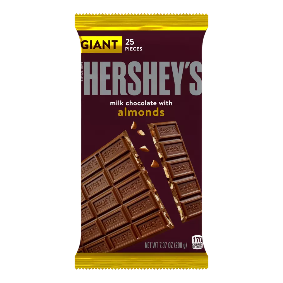 Hershey's Almond Giant Bar 208 Gr